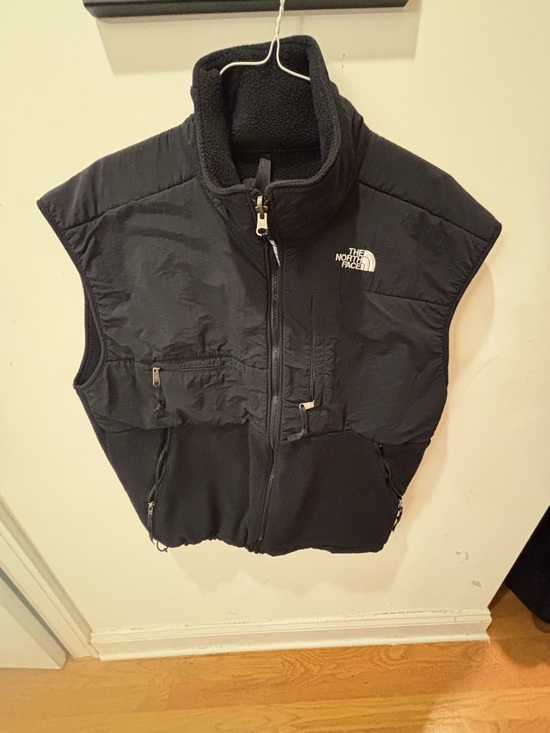 The North Face Other - The North Face Black Insulated Fleece-Trim Vest,Polartec vintage sleeveless vest